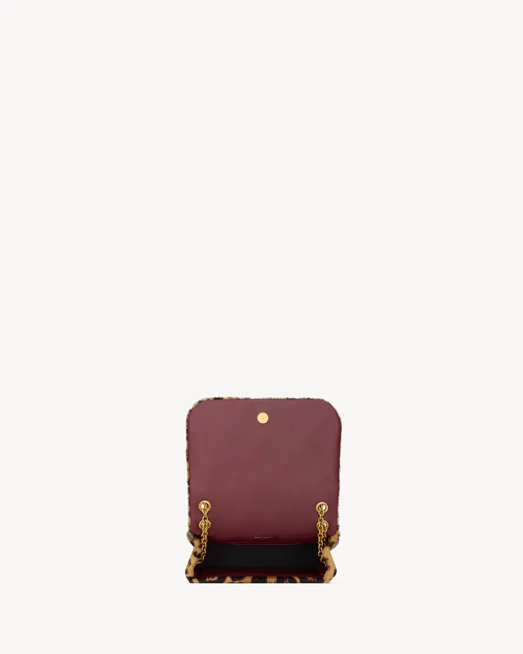 Saint Laurent Jamie 4.3 Animal Patterned Mini Shoulder Bag