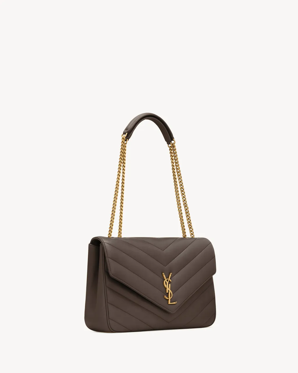 Saint Laurent Loulou Foldover Top Large Shoulder Bag