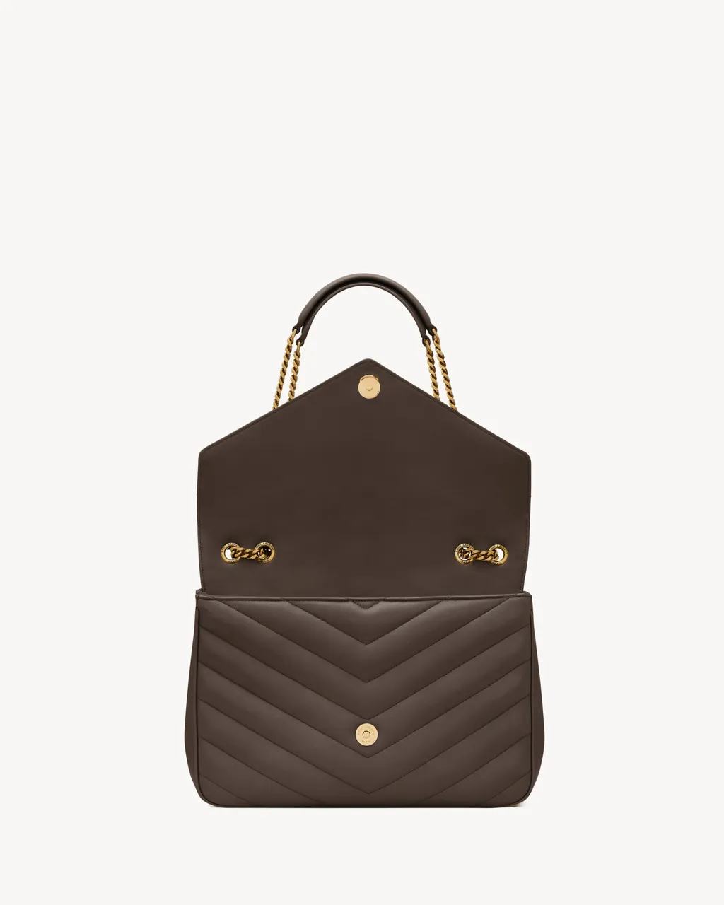 Saint Laurent Loulou Foldover Top Large Shoulder Bag