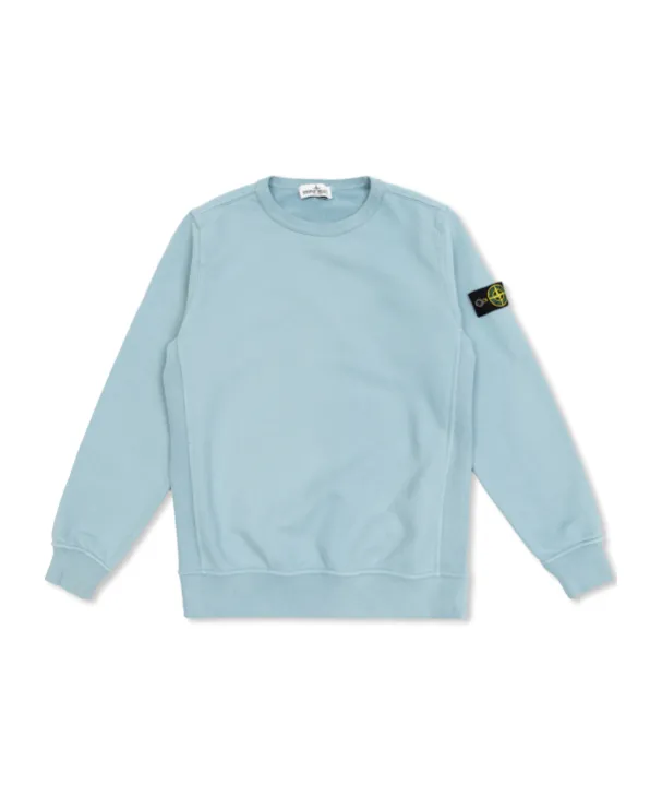 Logo-Patch Crew-Neck Sweatshirt