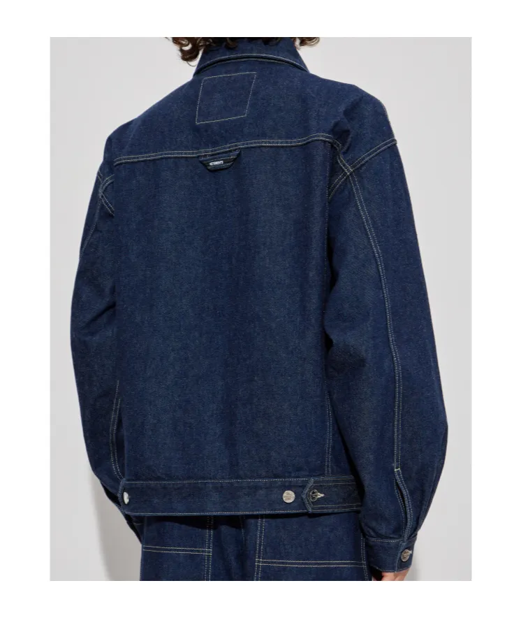 Zip-Front Flap-Pocket Jacket