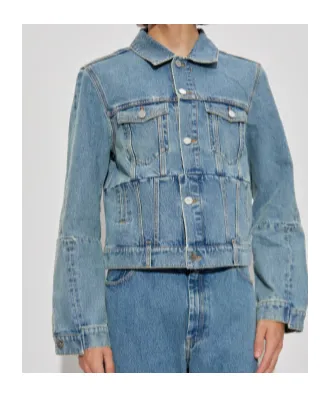 Panelled Denim Jacket