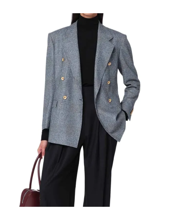 Double-Breasted Blazer