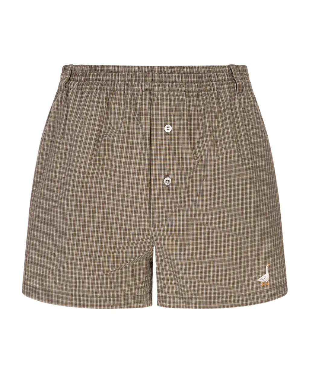 Plaid Shorts