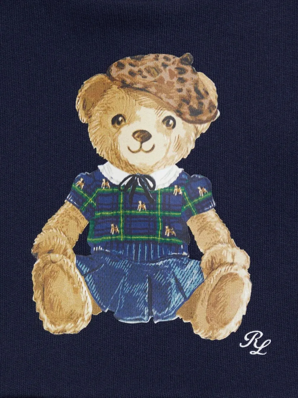 Polo Ralph Lauren Kids Bear Peplum Top