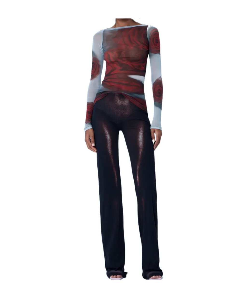 Crew Neck Tight T-Shirt