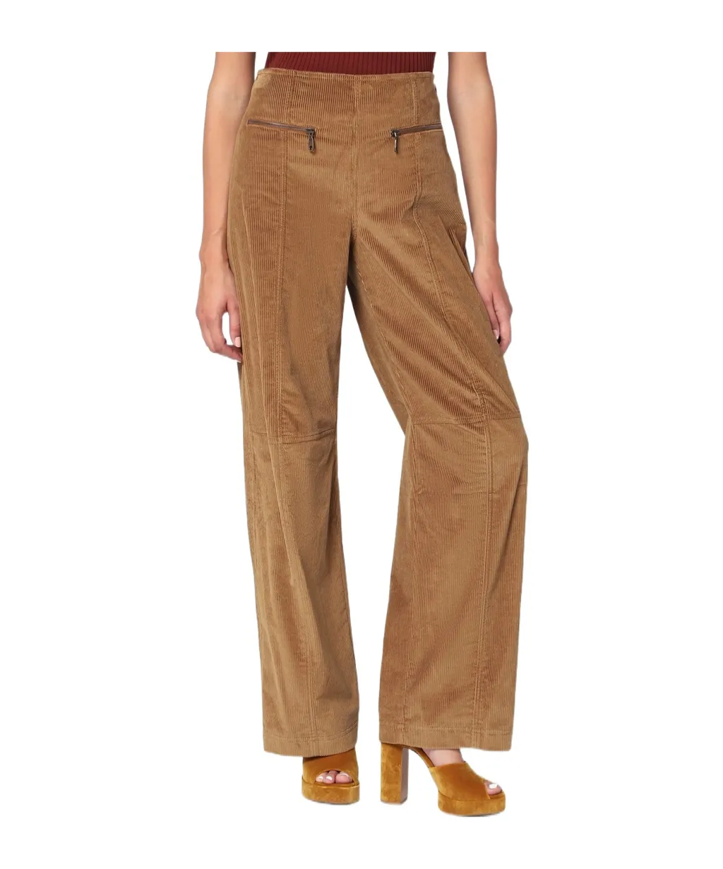 Etro Velvet Palazzo Trousers