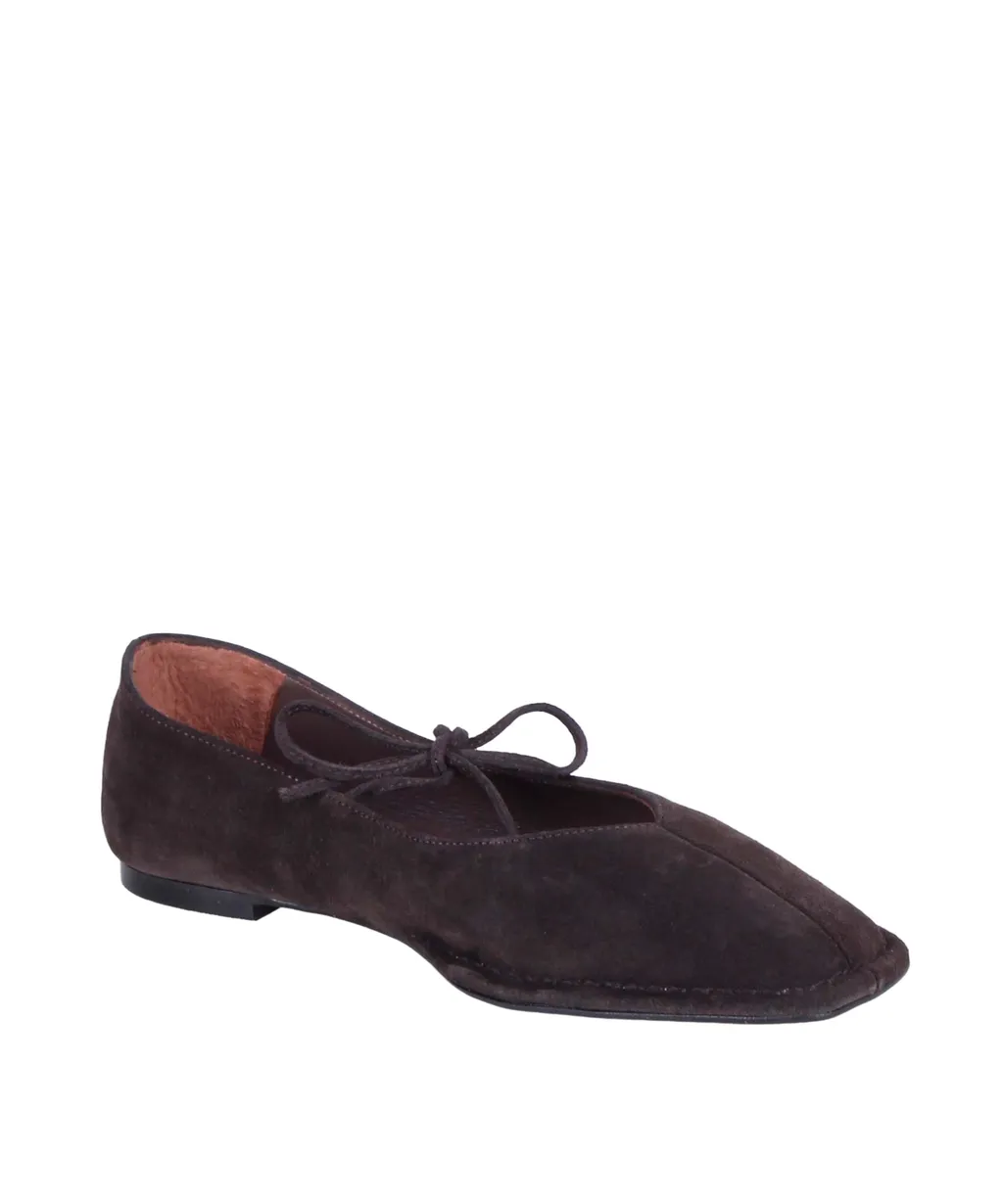 Square-Toed Ballet Flats