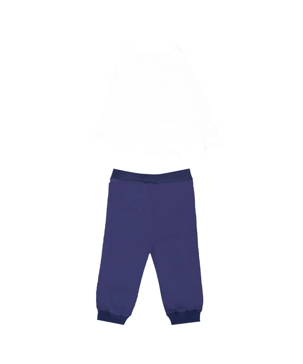 Long-Sleeved T-Shirt And Sweatpants Two-Pack