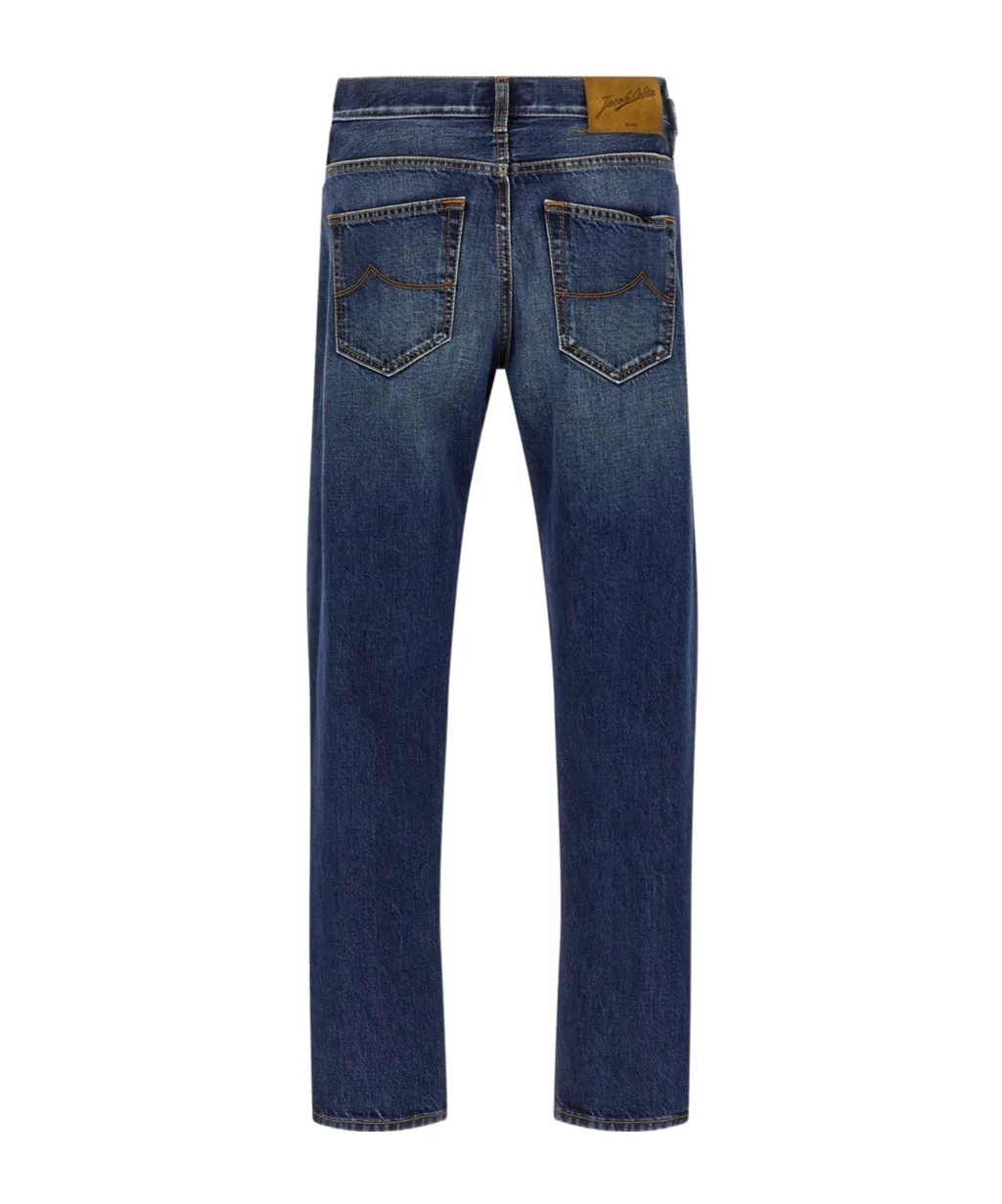 Jacob Cohen Cropped Tapered-Leg Jeans
