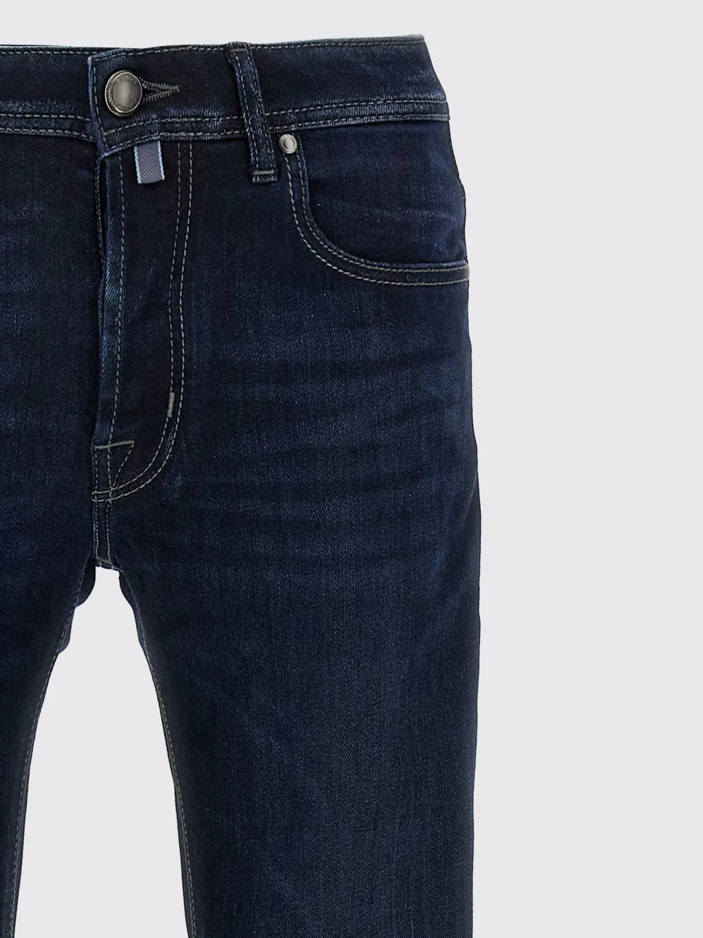 Jacob Cohen Logo-Patch Slim-Fit Jeans