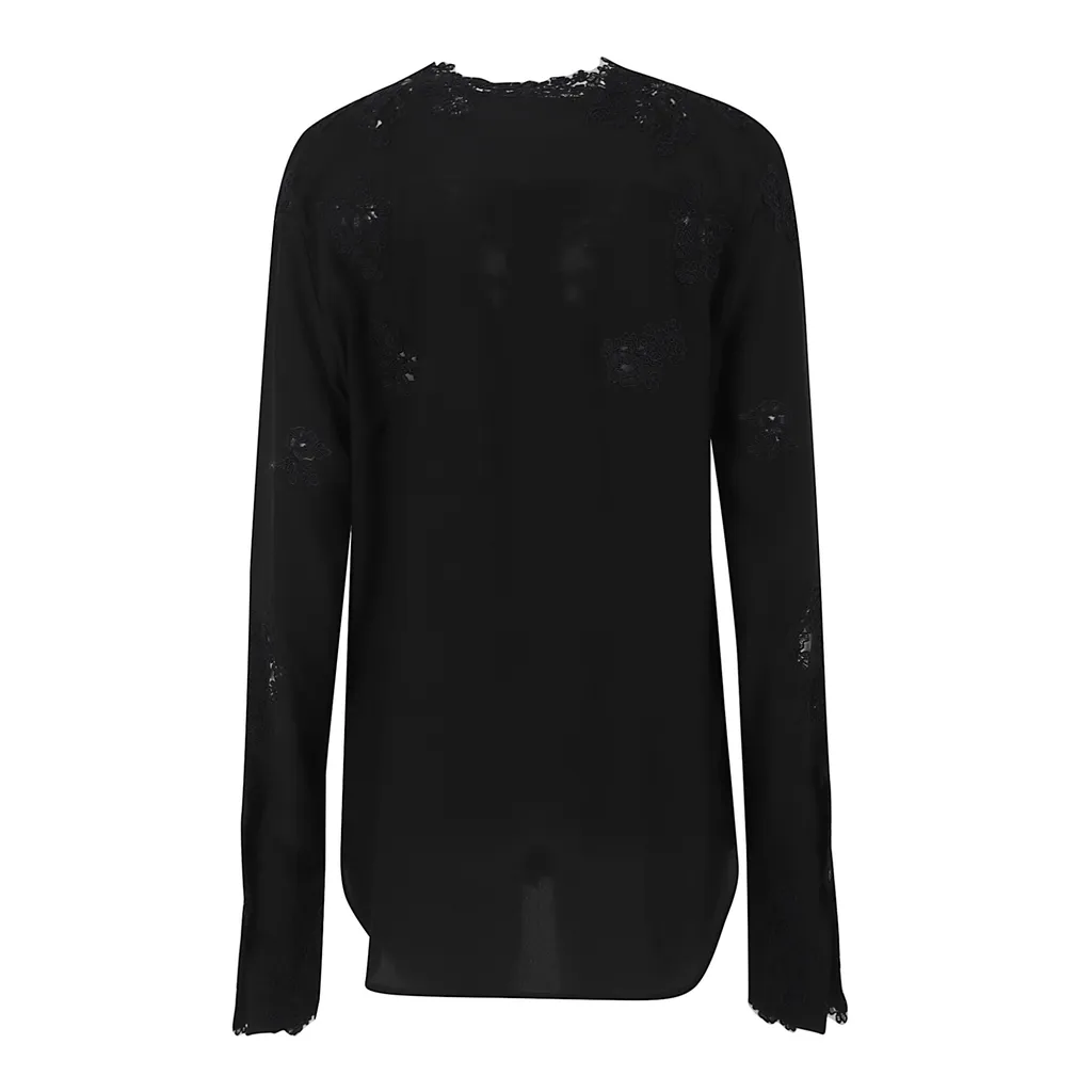 Ermanno Scervino Lace-Trimmed Top