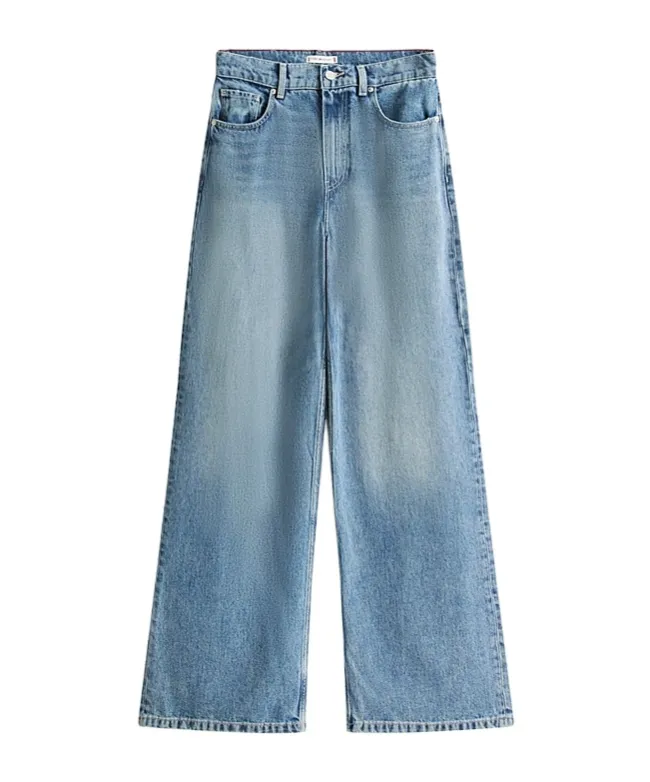 Wide-Leg Jeans
