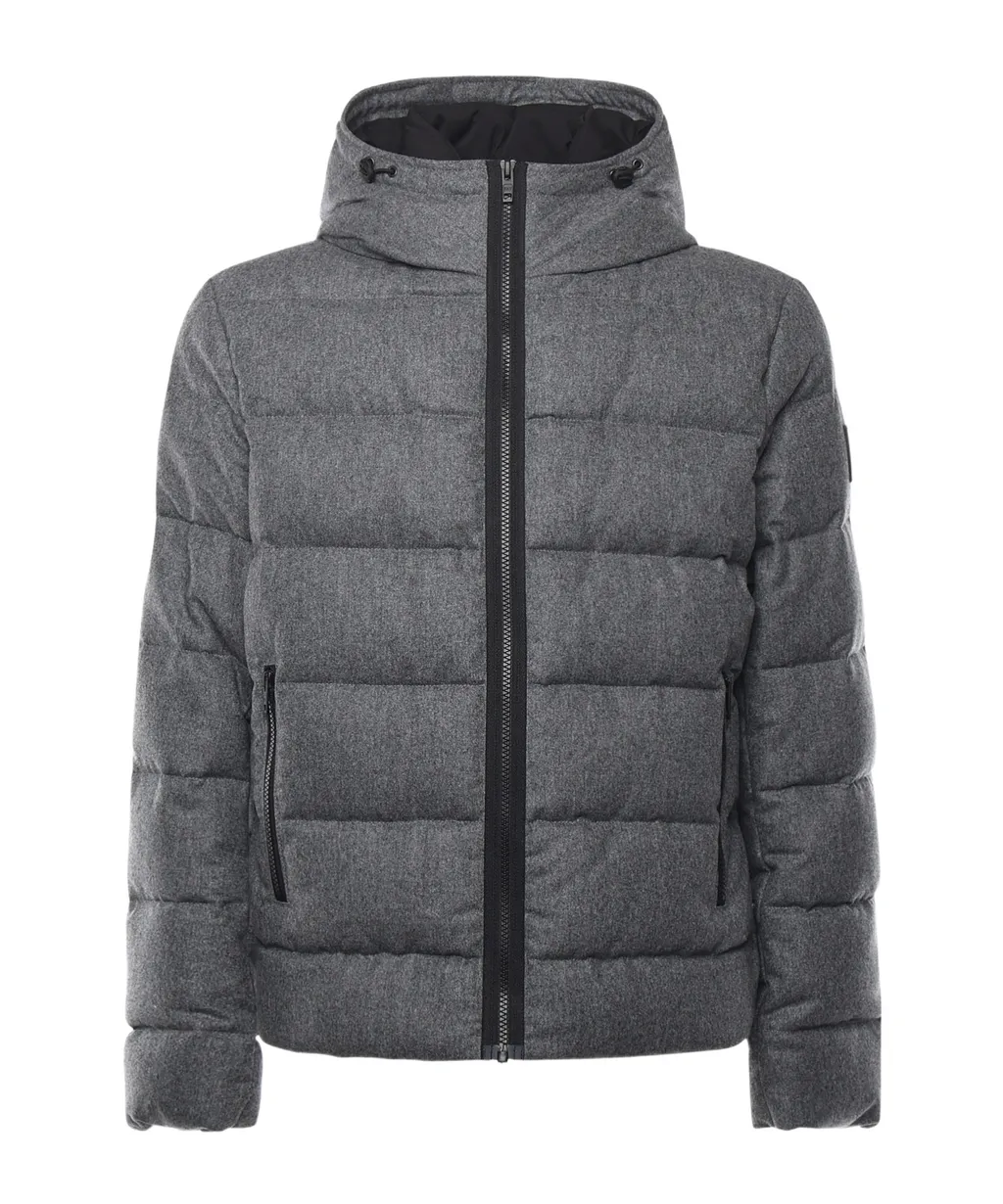 Fay Double-Zip Hooded Jacket
