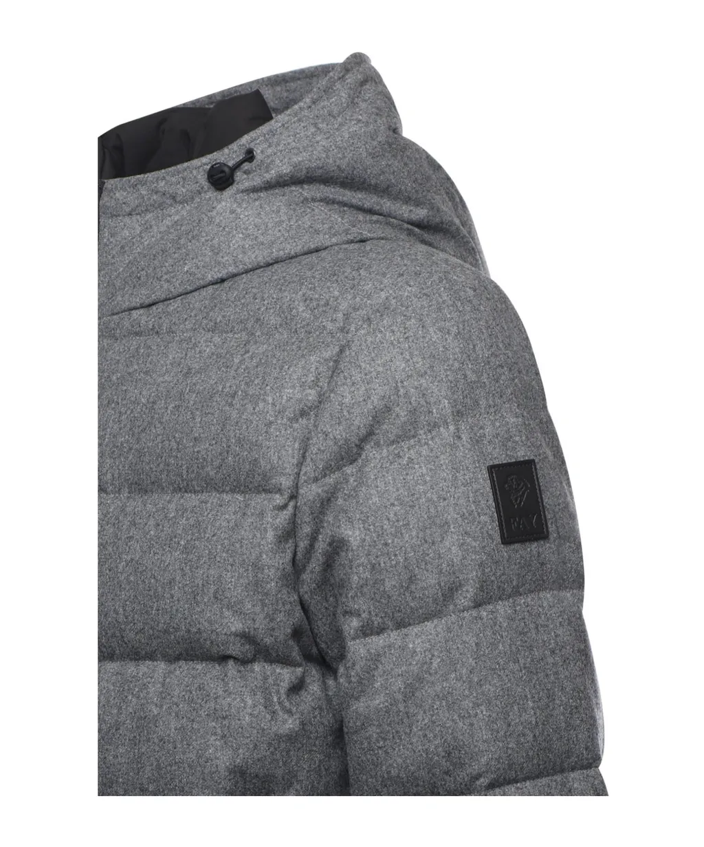 Fay Double-Zip Hooded Jacket