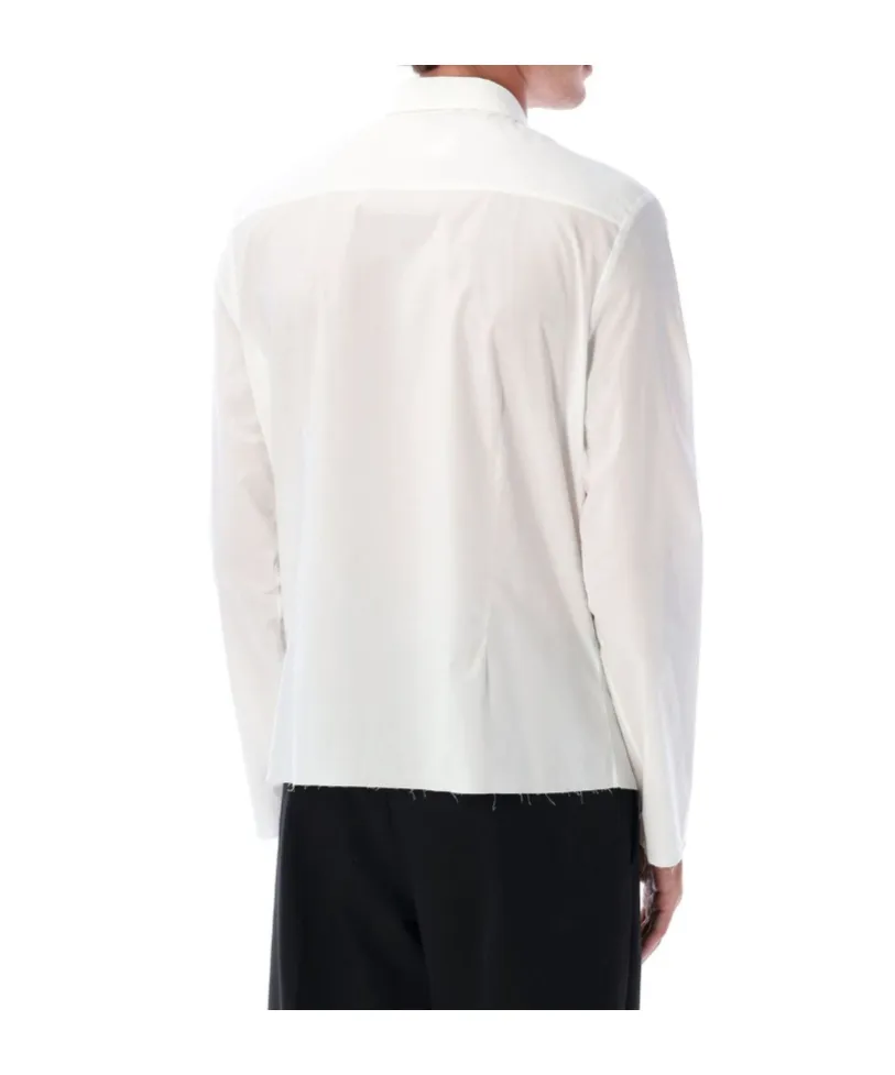 Frayed-Hem Shirt