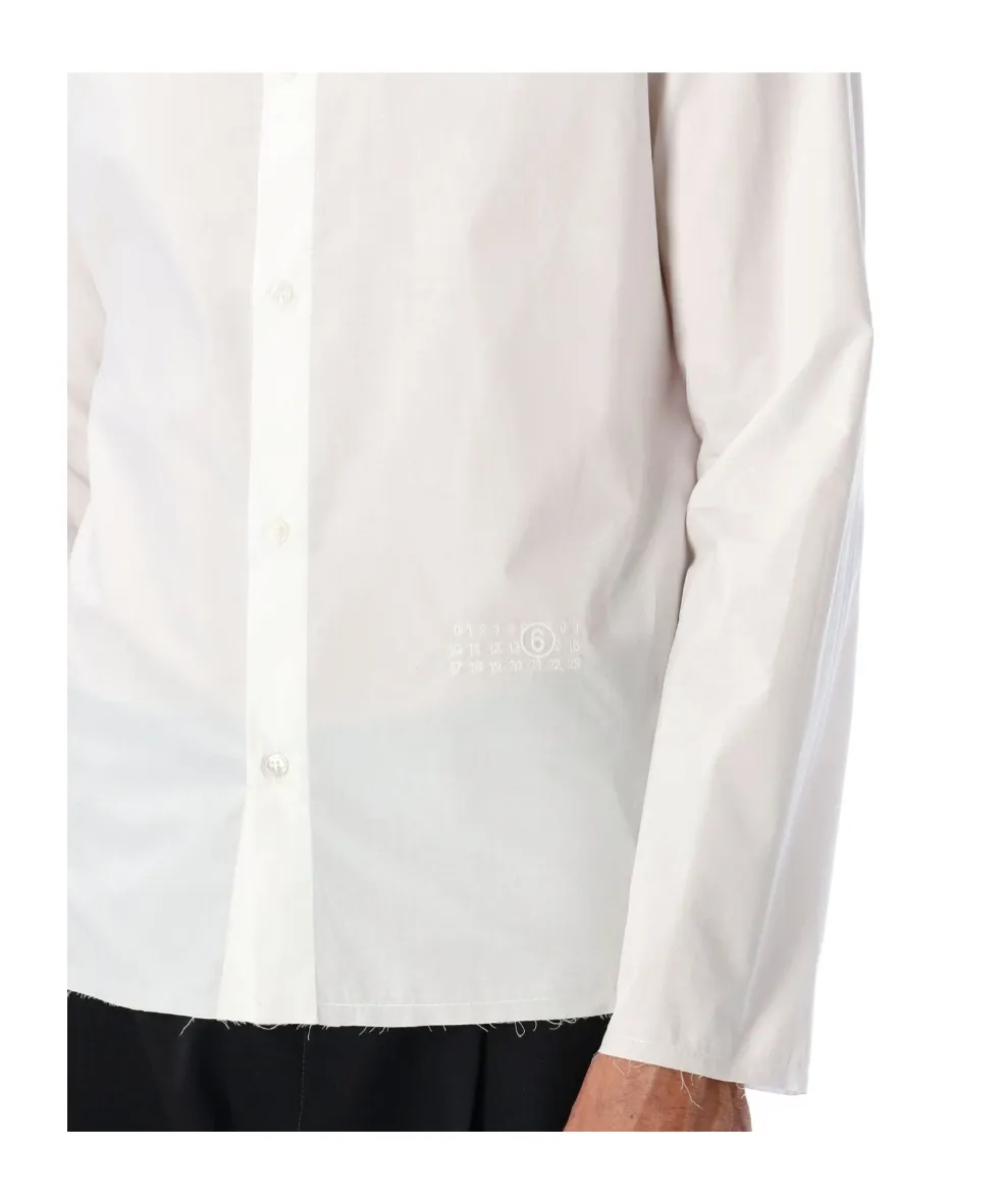 Frayed-Hem Shirt