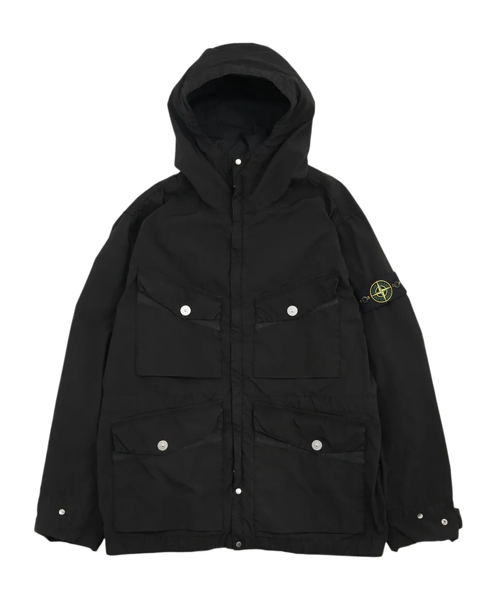 Light Compact Touch Poly-Tc Jacket Black