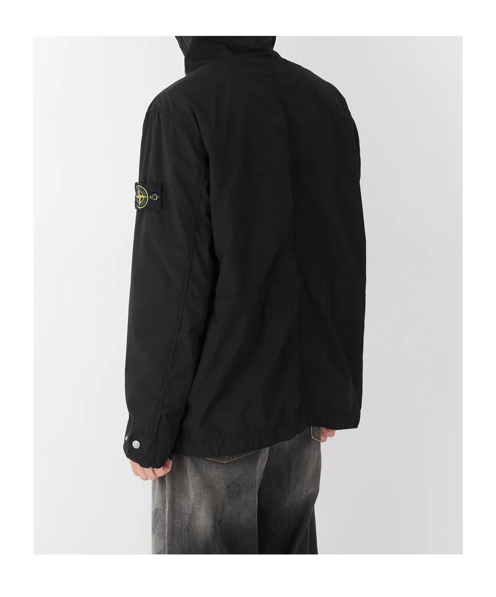 Light Compact Touch Poly-Tc Jacket Black