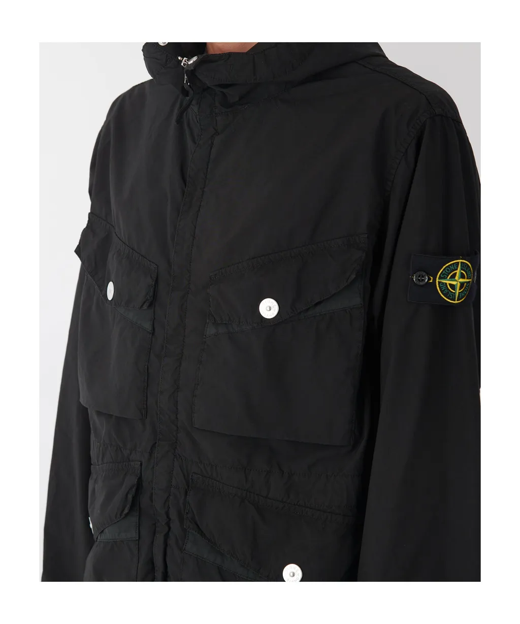 Light Compact Touch Poly-Tc Jacket Black