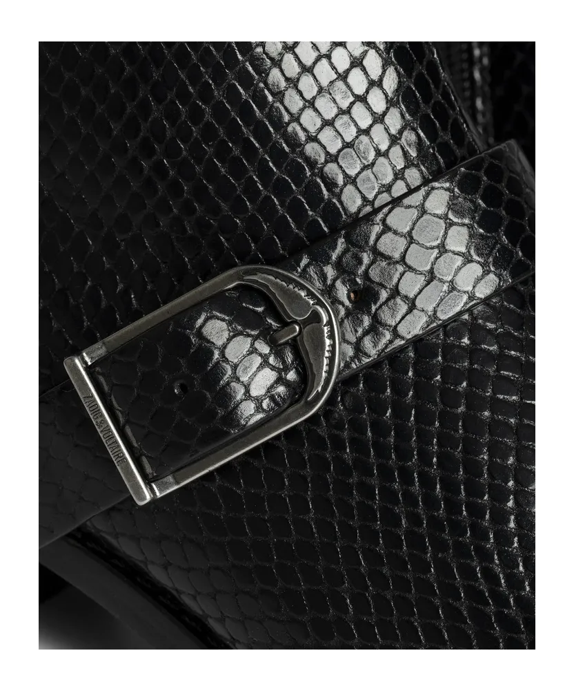 Buckle Detail Ankle Boots