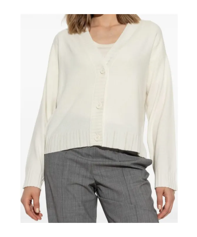 Wool Blend V-Necked Sweater