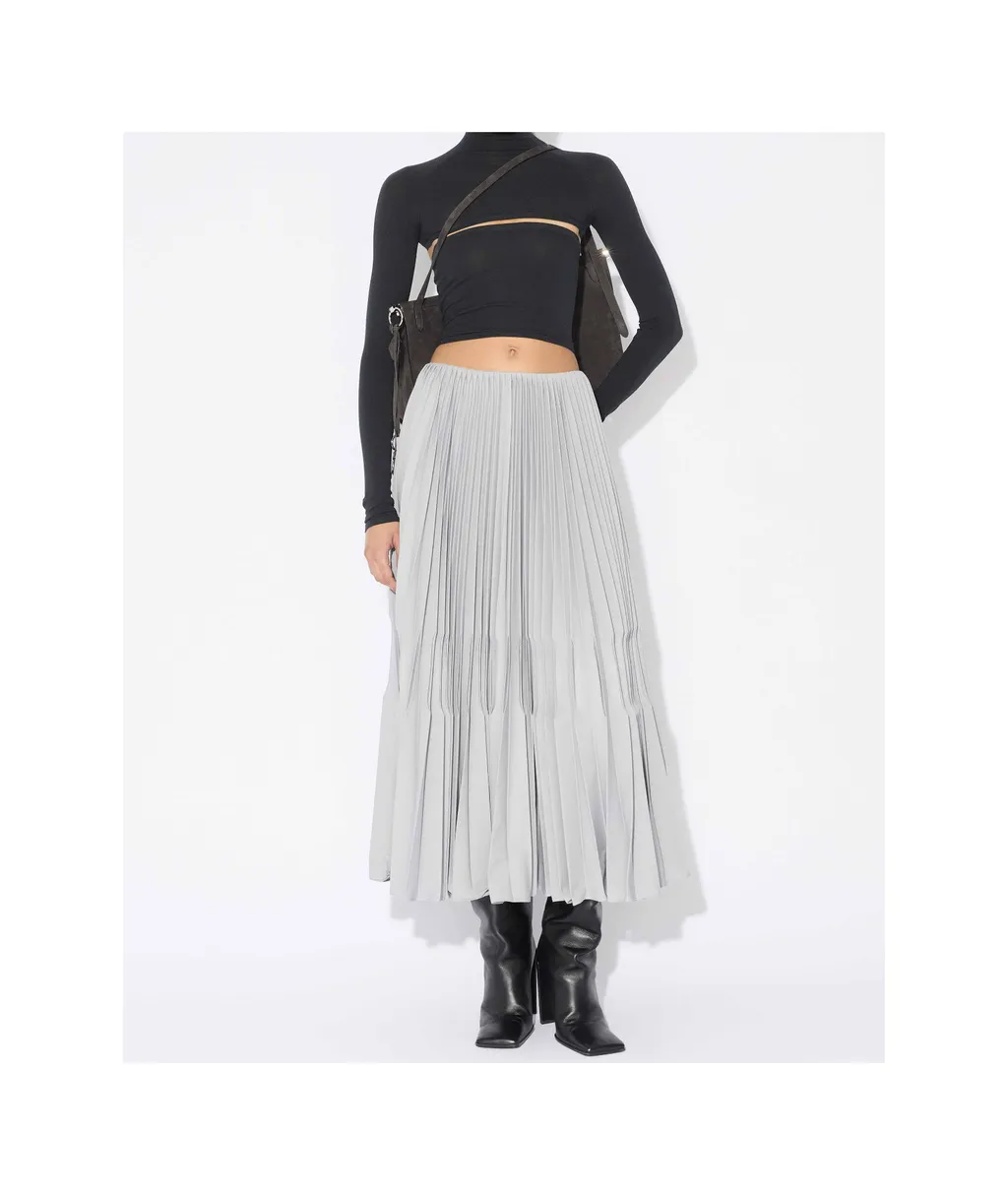 AlaÏA Second-Skin Knit Cut-Out Top