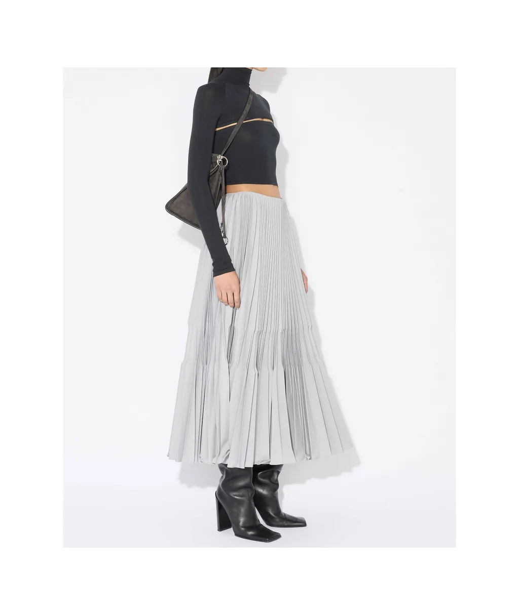 AlaÏA Second-Skin Knit Cut-Out Top