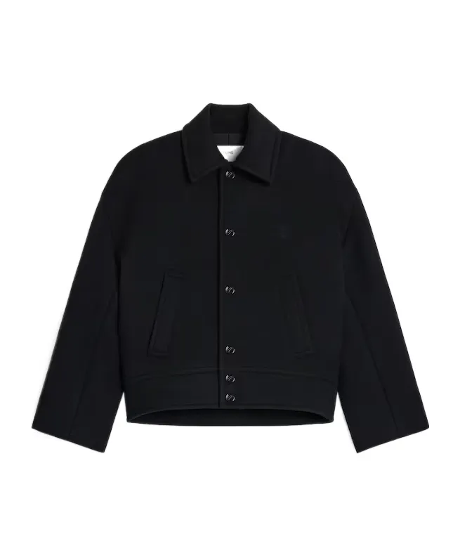 Jacket In Double-Face Wool Cashmere