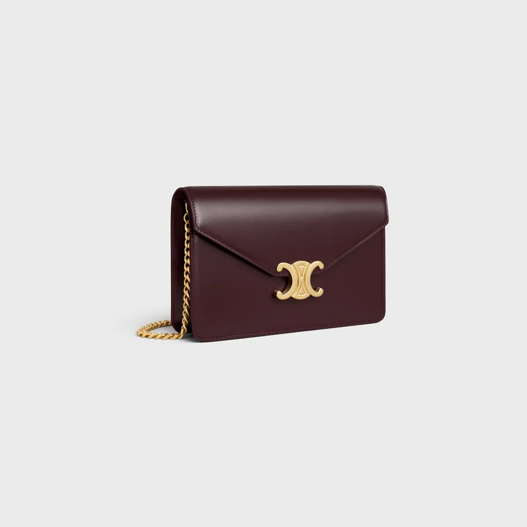 Wallet On Chain Margo In Shiny Calfskin
