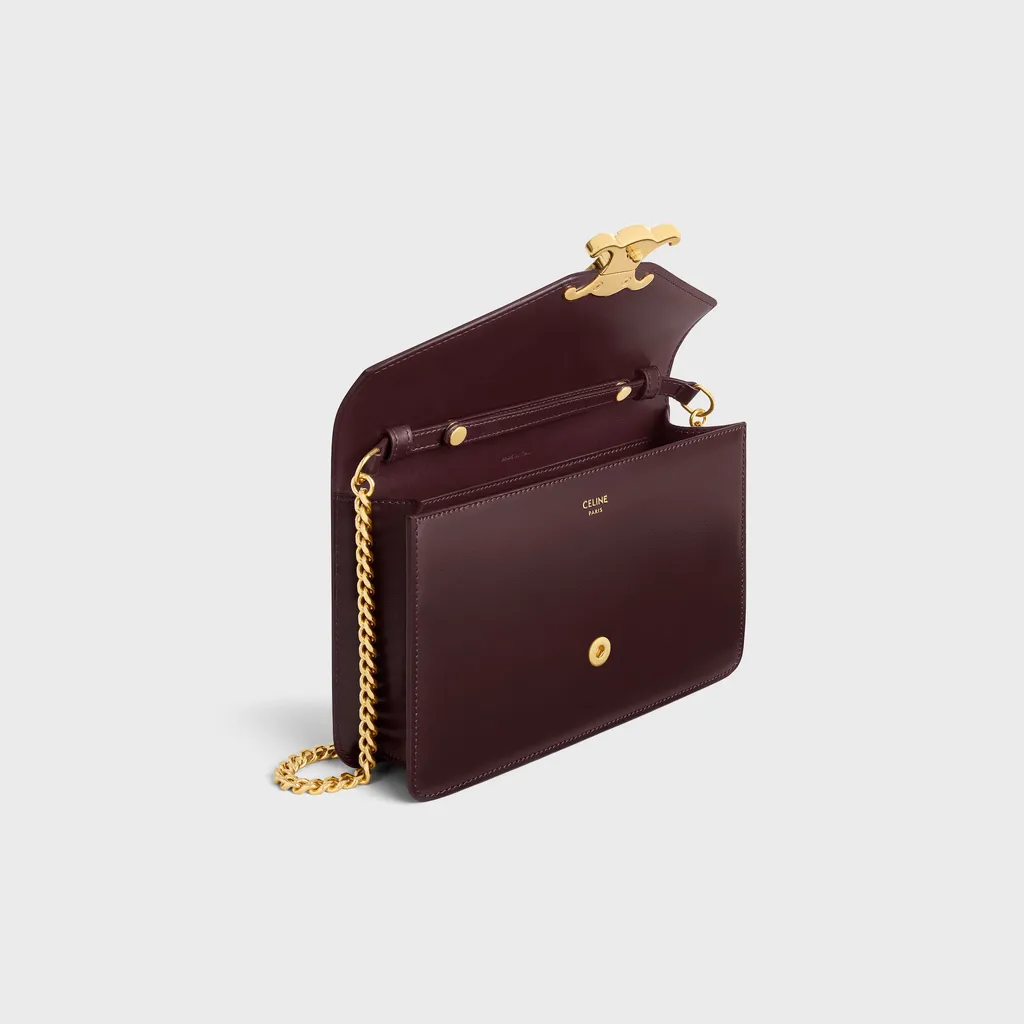 Wallet On Chain Margo In Shiny Calfskin