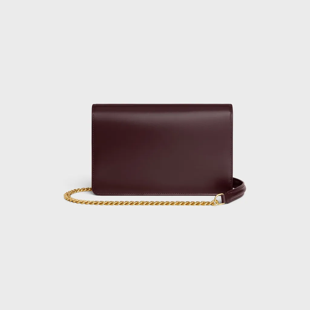 Wallet On Chain Margo In Shiny Calfskin