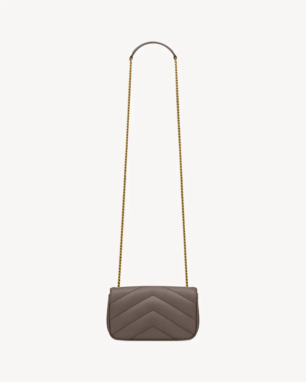 Saint Laurent Loulou Logo Plaque Mini Shouler Bag