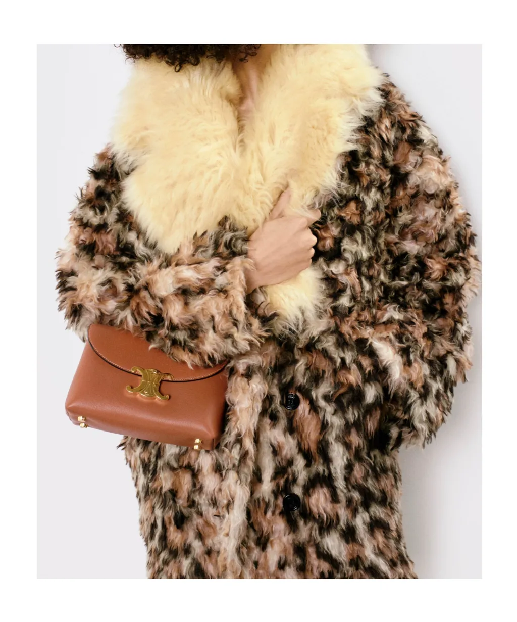 Coat In Mohair Alpaca