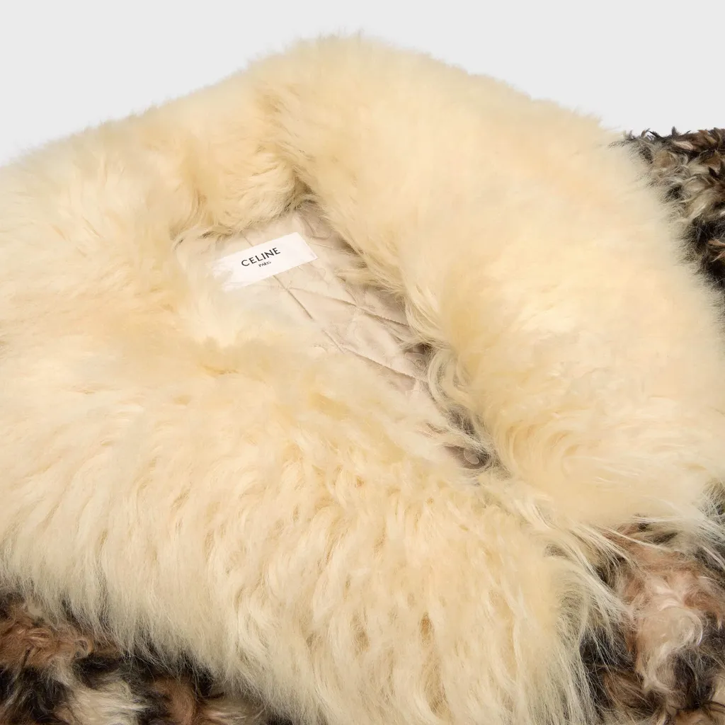 Coat In Mohair Alpaca
