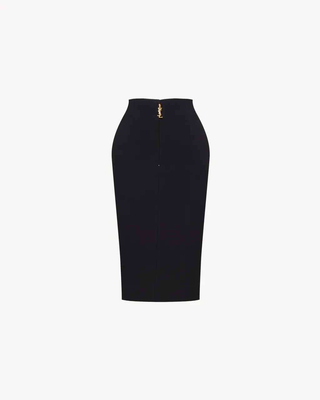 Saint Laurent Mid-Rise Pencil Skirt