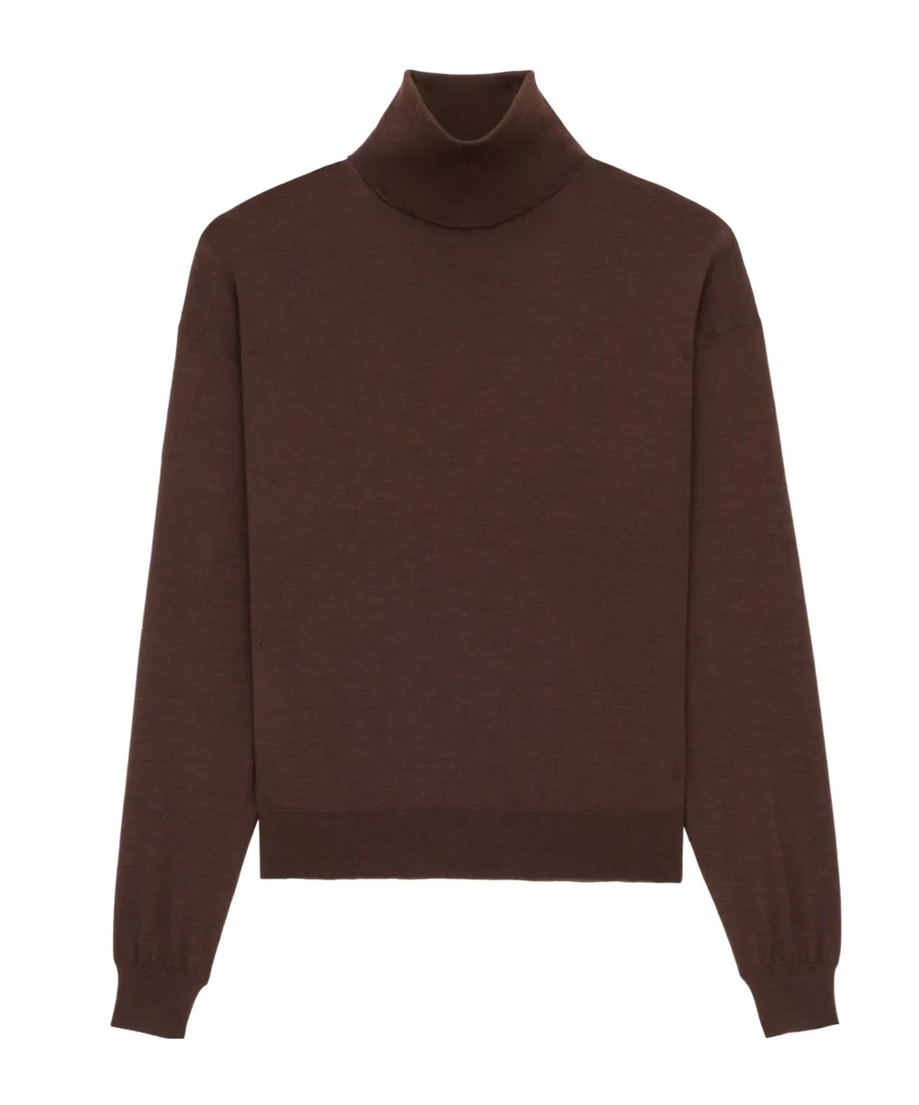 Saint Laurent Turtleneck Long-Sleeved Jumper