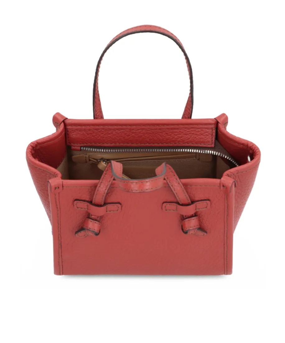 Mini Miss Marcella Knotted Leather Tote Bag