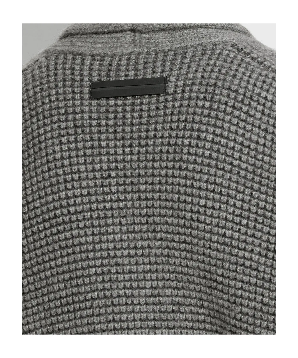 Shawl-Collar Cardigan