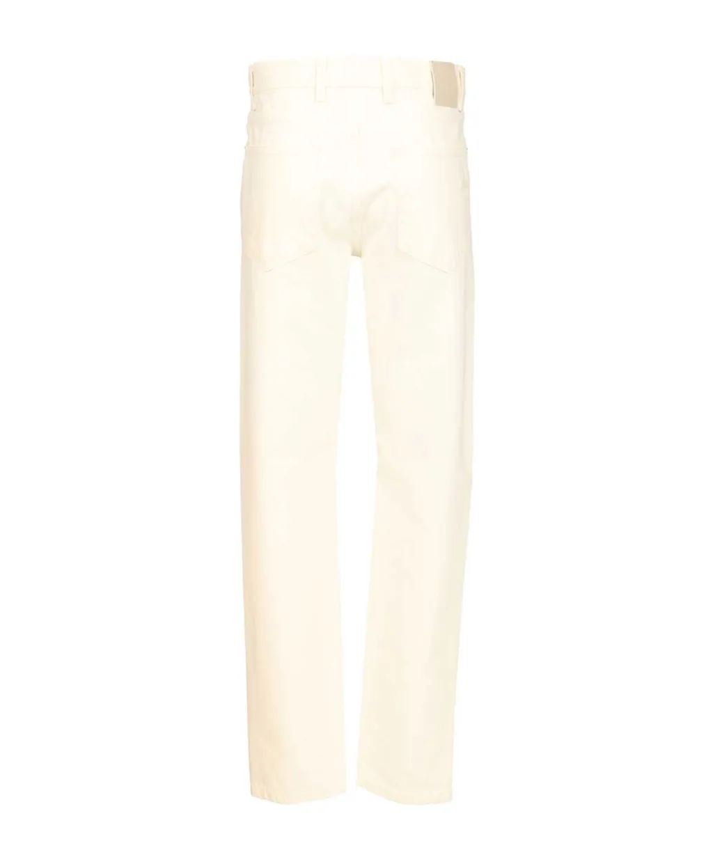 Zegna Logo Patch Straight-Leg Pants