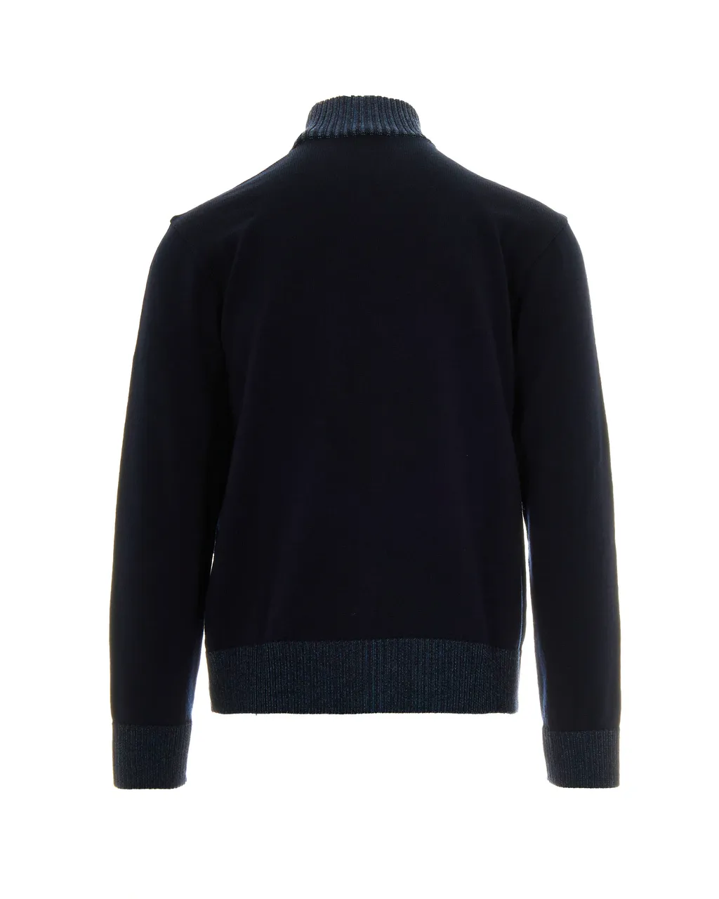 Long-Sleeved Knitted Cardigan