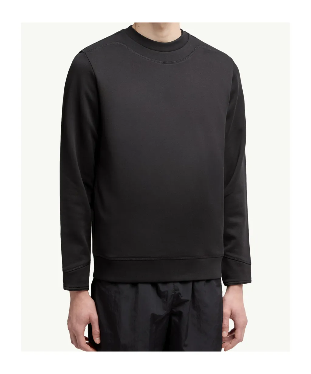 Logo Patch Cotton Sweatshirt