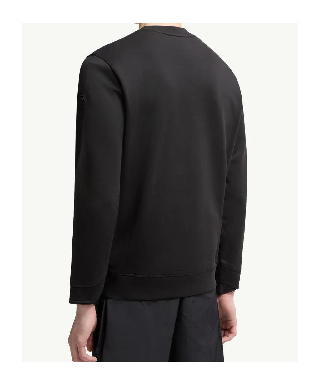 Logo Patch Cotton Sweatshirt