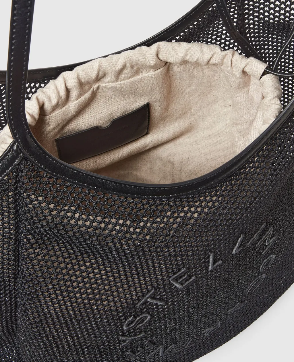 Logo Mesh Tote Bag