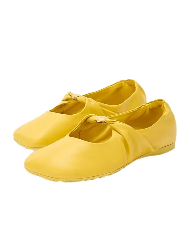 Pebble Soft Ballerina In Nappa Lambskin