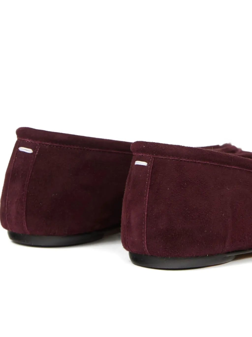 Maison Margiela Bow Embellished Tabi Ballet Flats