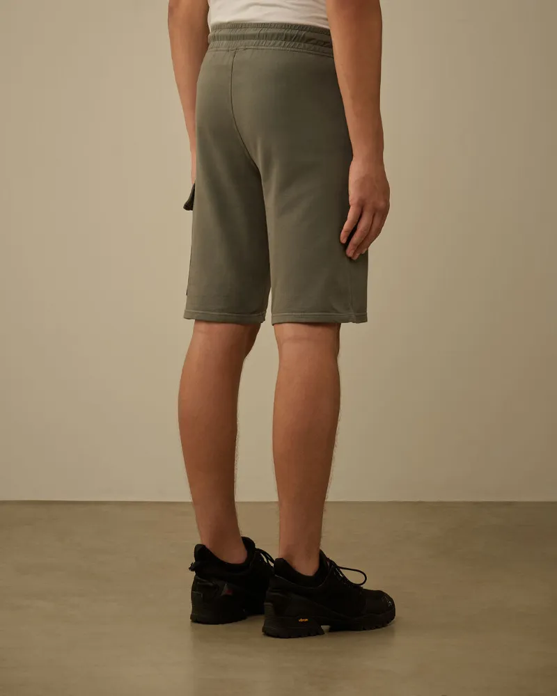 Drawstring-Waist Cargo Shorts