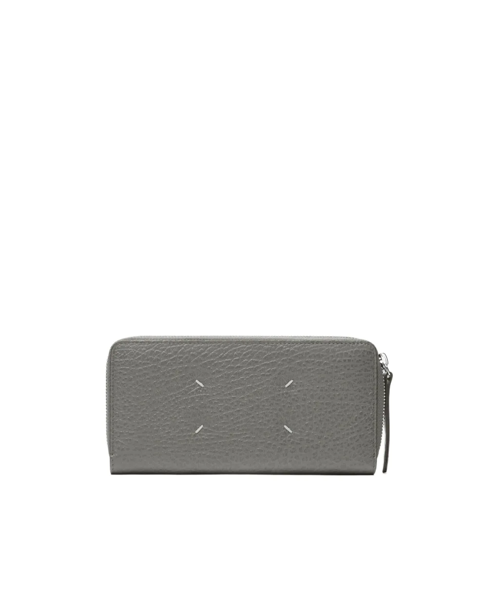 Maison Margiela Four-Stitch Zip-Around Wallet