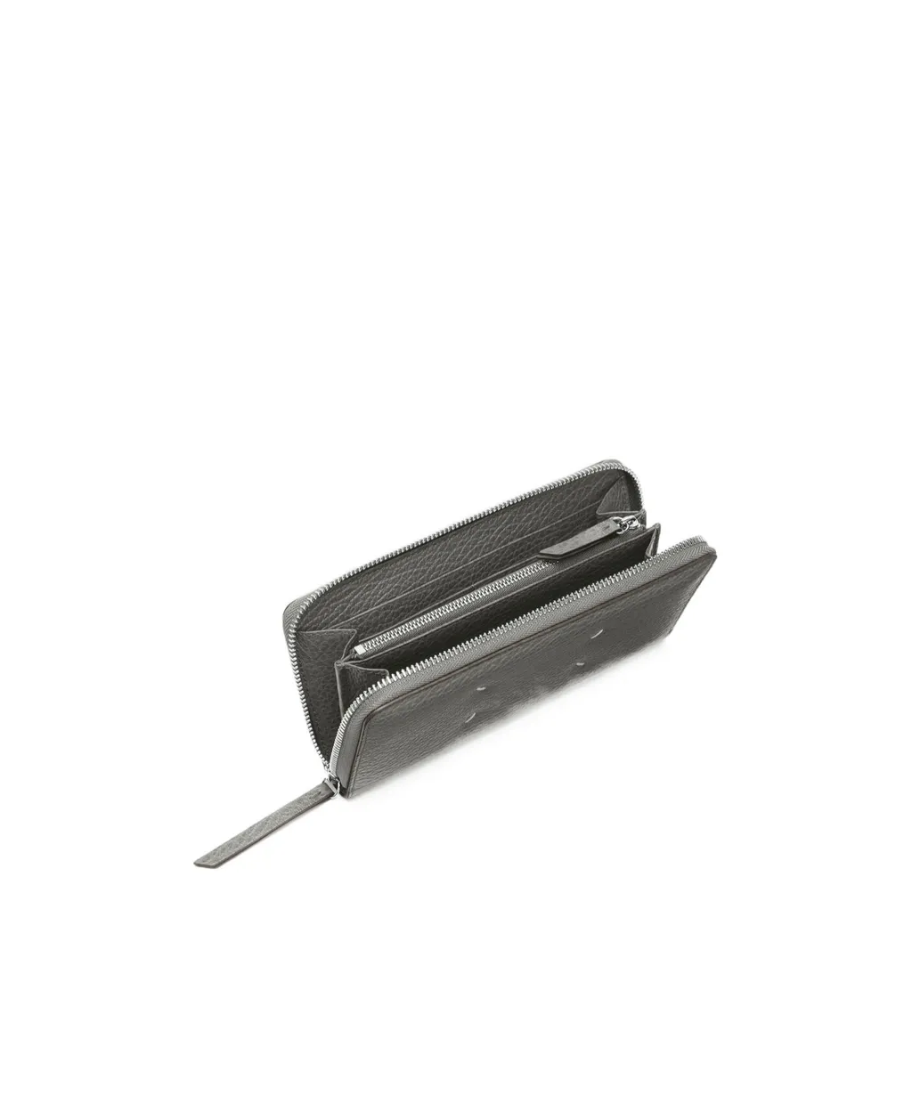 Maison Margiela Four-Stitch Zip-Around Wallet