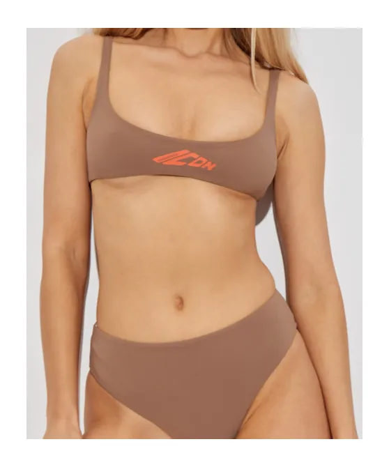 Patterned Bikini Top